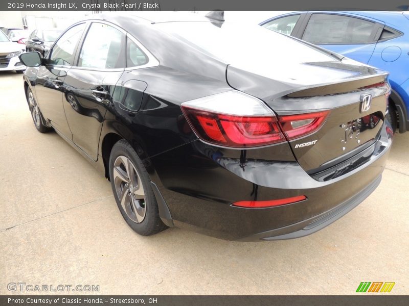 Crystal Black Pearl / Black 2019 Honda Insight LX