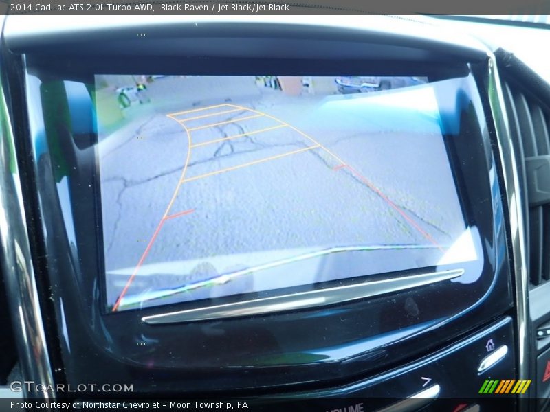 Black Raven / Jet Black/Jet Black 2014 Cadillac ATS 2.0L Turbo AWD