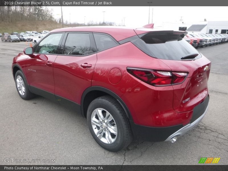 Cajun Red Tintcoat / Jet Black 2019 Chevrolet Blazer 2.5L Cloth