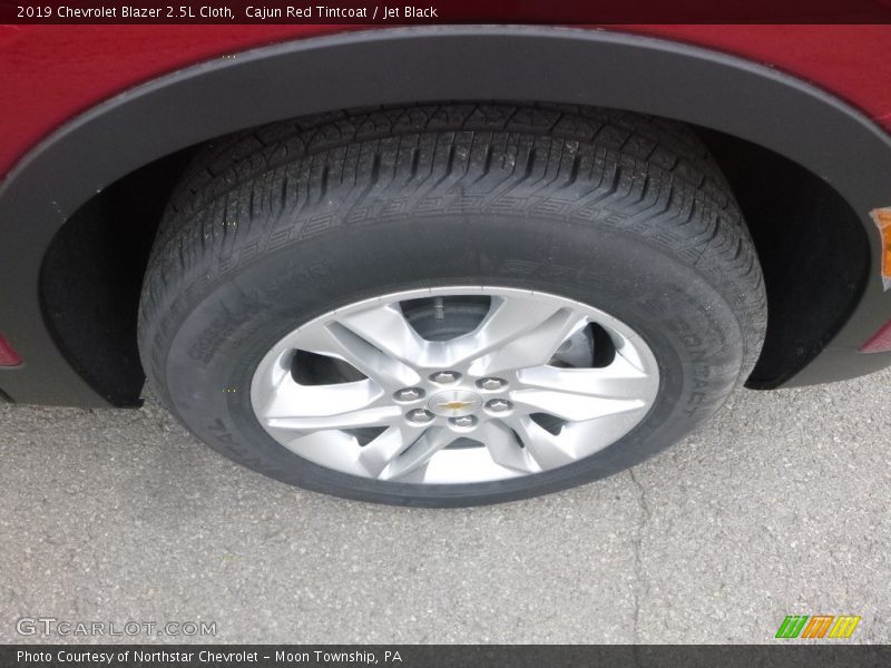 Cajun Red Tintcoat / Jet Black 2019 Chevrolet Blazer 2.5L Cloth
