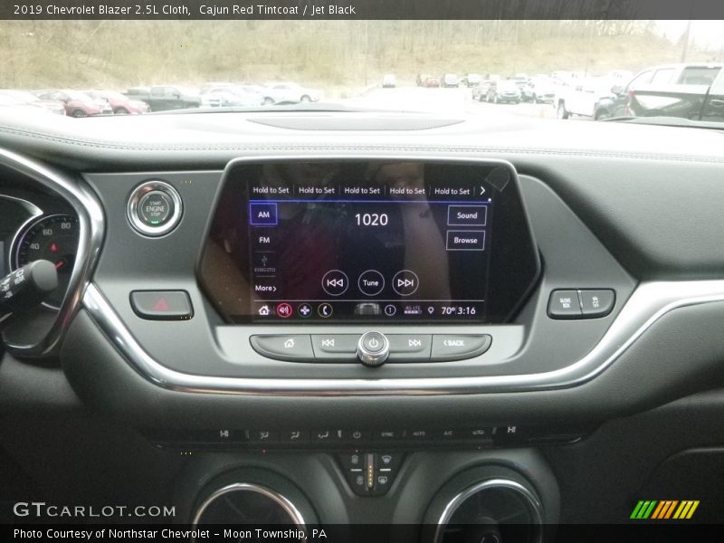 Cajun Red Tintcoat / Jet Black 2019 Chevrolet Blazer 2.5L Cloth