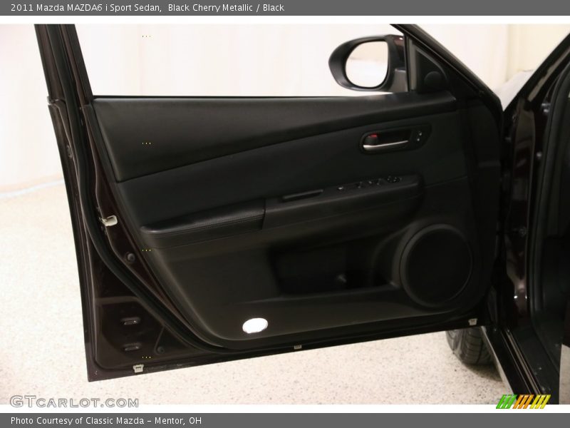 Black Cherry Metallic / Black 2011 Mazda MAZDA6 i Sport Sedan