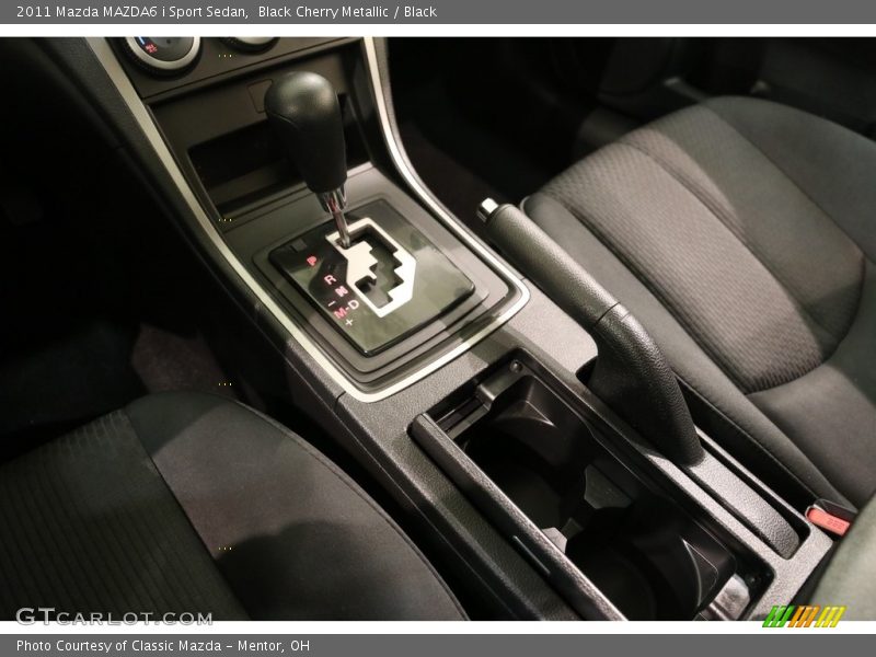 Black Cherry Metallic / Black 2011 Mazda MAZDA6 i Sport Sedan