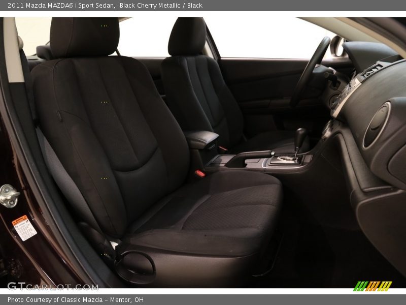 Black Cherry Metallic / Black 2011 Mazda MAZDA6 i Sport Sedan