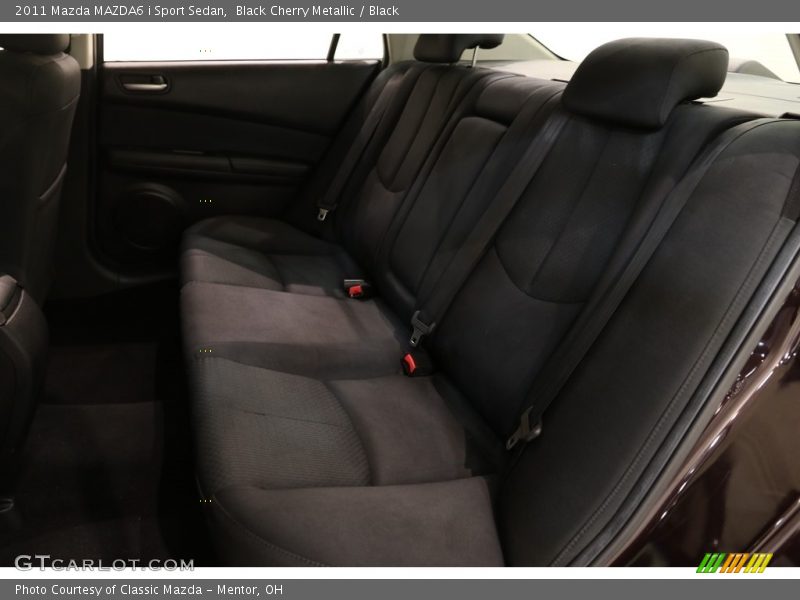 Black Cherry Metallic / Black 2011 Mazda MAZDA6 i Sport Sedan