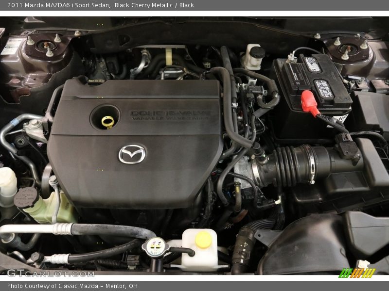 Black Cherry Metallic / Black 2011 Mazda MAZDA6 i Sport Sedan