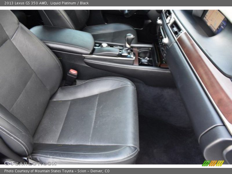 Liquid Platinum / Black 2013 Lexus GS 350 AWD