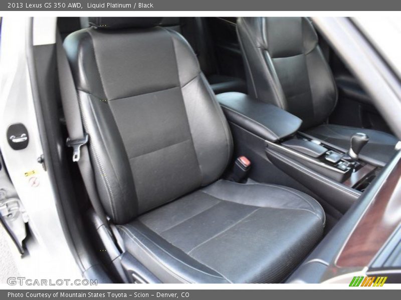 Liquid Platinum / Black 2013 Lexus GS 350 AWD