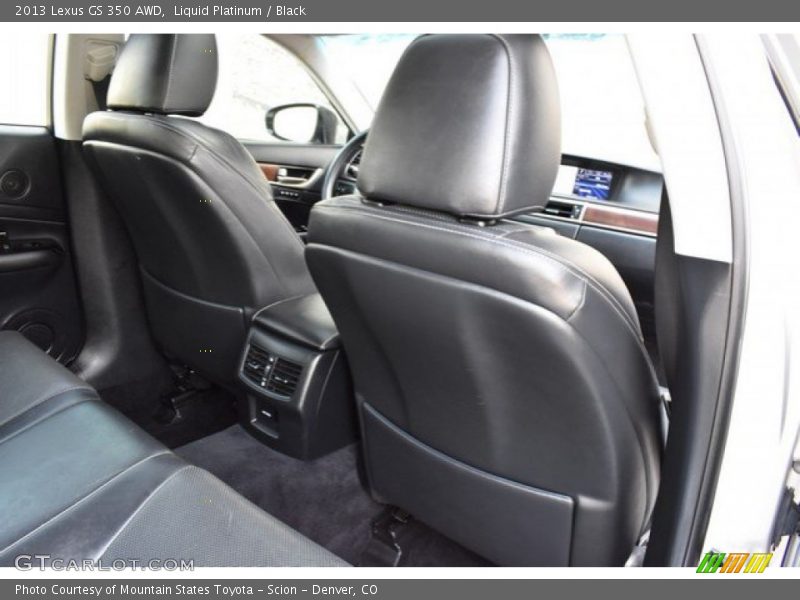 Liquid Platinum / Black 2013 Lexus GS 350 AWD