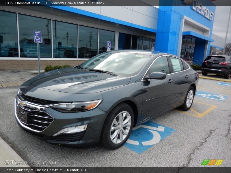 Shadow Gray Metallic / Jet Black 2019 Chevrolet Malibu LT