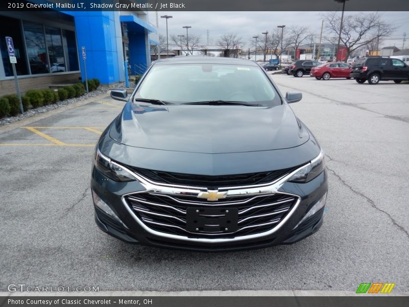 Shadow Gray Metallic / Jet Black 2019 Chevrolet Malibu LT