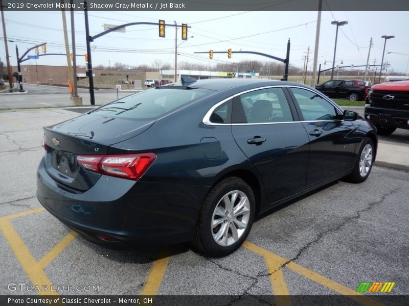 Shadow Gray Metallic / Jet Black 2019 Chevrolet Malibu LT