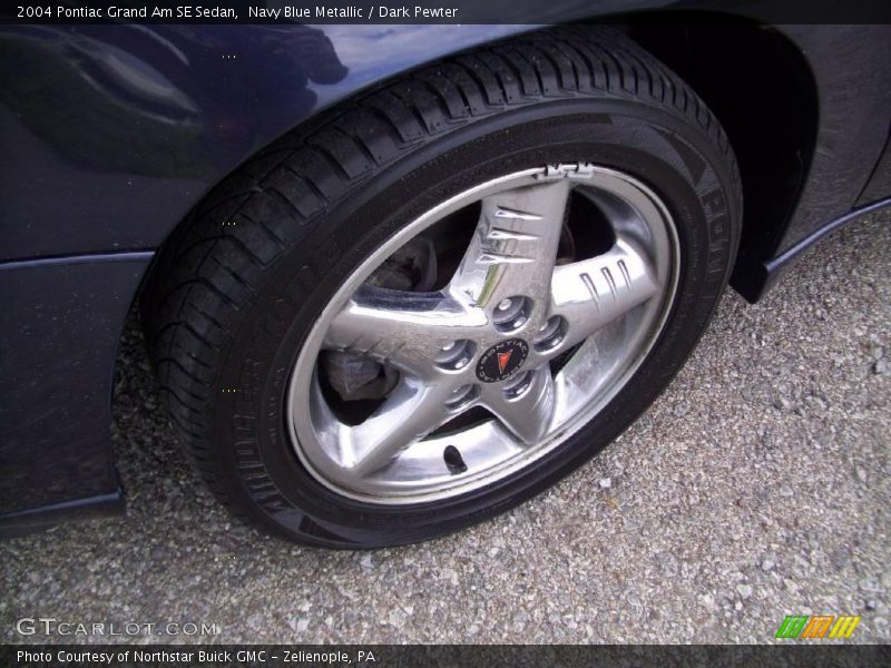 Navy Blue Metallic / Dark Pewter 2004 Pontiac Grand Am SE Sedan