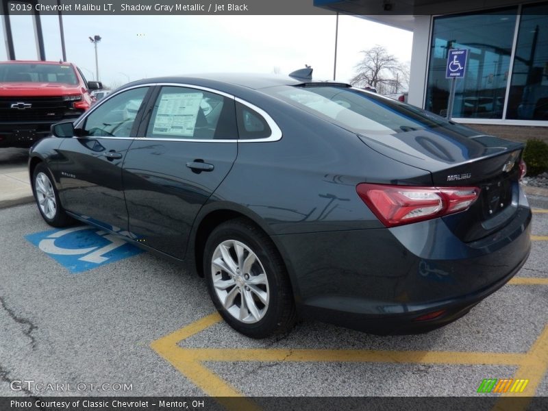 Shadow Gray Metallic / Jet Black 2019 Chevrolet Malibu LT