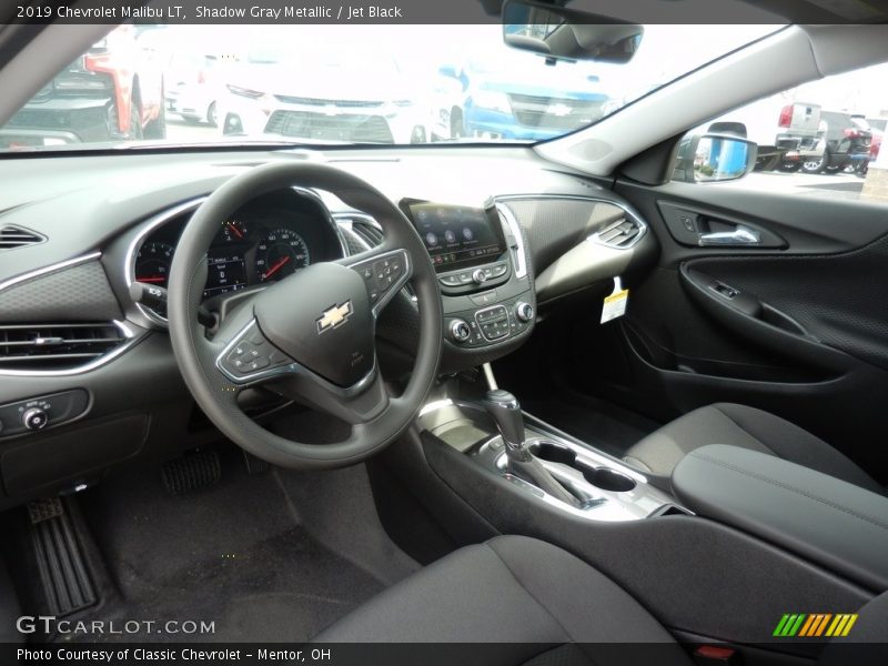 Shadow Gray Metallic / Jet Black 2019 Chevrolet Malibu LT