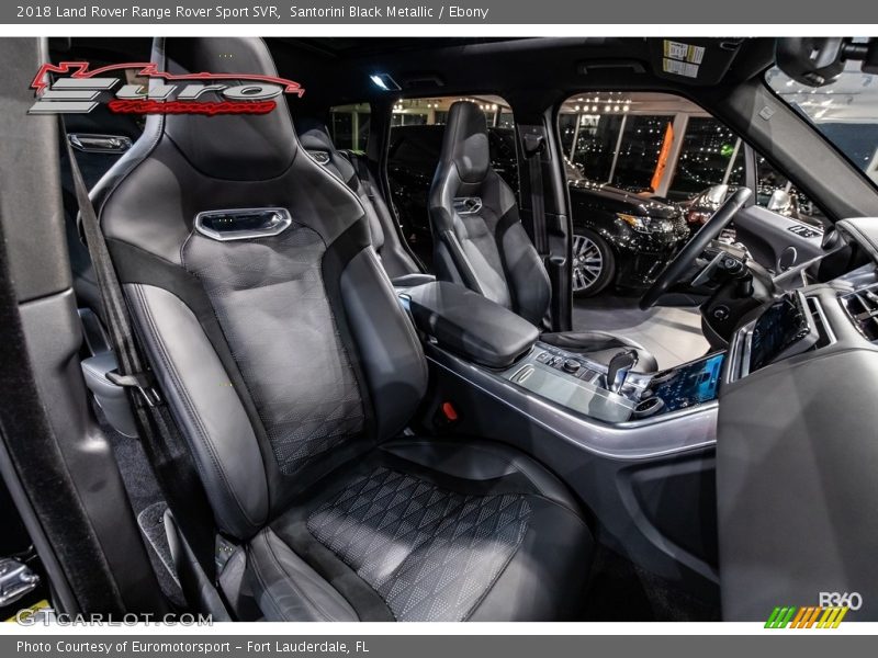 Santorini Black Metallic / Ebony 2018 Land Rover Range Rover Sport SVR