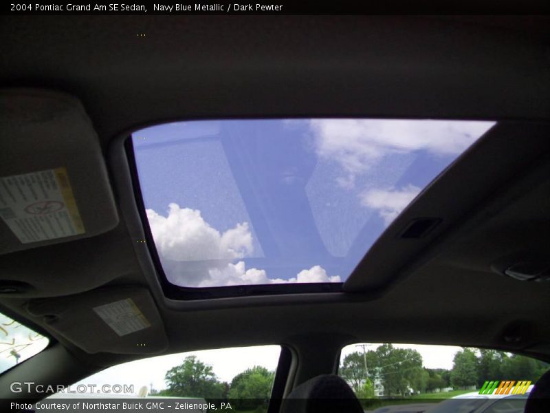 Navy Blue Metallic / Dark Pewter 2004 Pontiac Grand Am SE Sedan