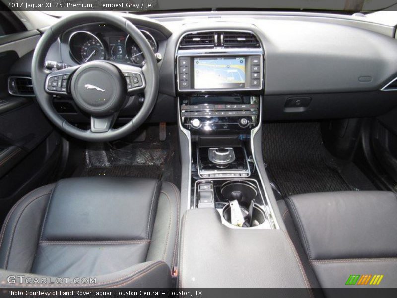 Tempest Gray / Jet 2017 Jaguar XE 25t Premium