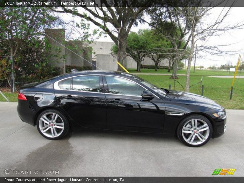 Tempest Gray / Jet 2017 Jaguar XE 25t Premium