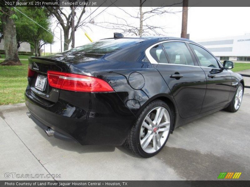 Tempest Gray / Jet 2017 Jaguar XE 25t Premium