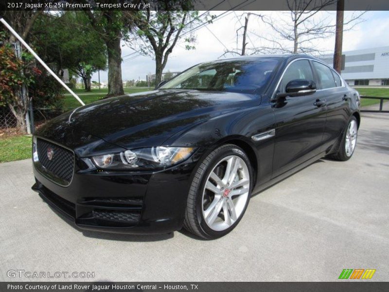 Tempest Gray / Jet 2017 Jaguar XE 25t Premium