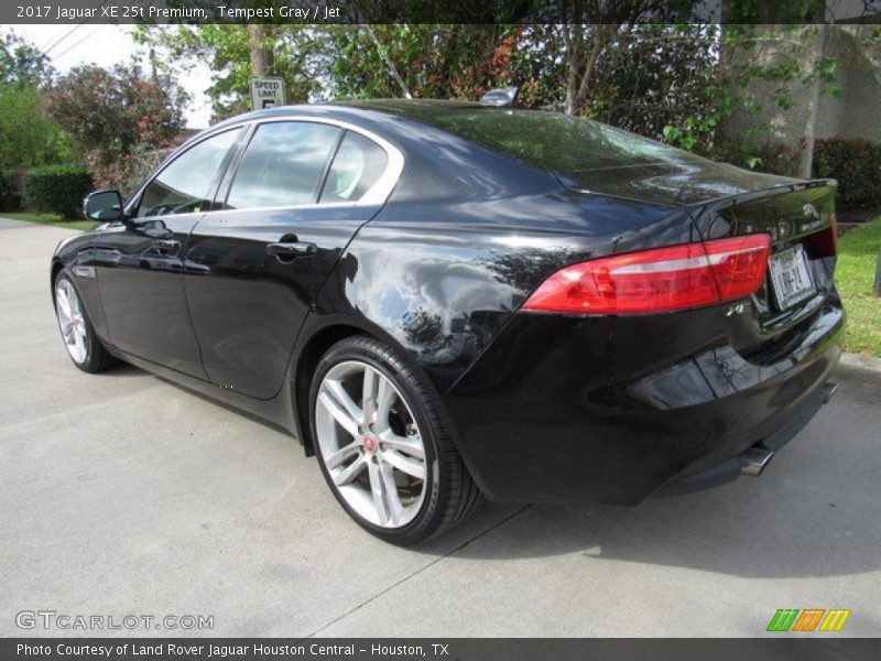 Tempest Gray / Jet 2017 Jaguar XE 25t Premium