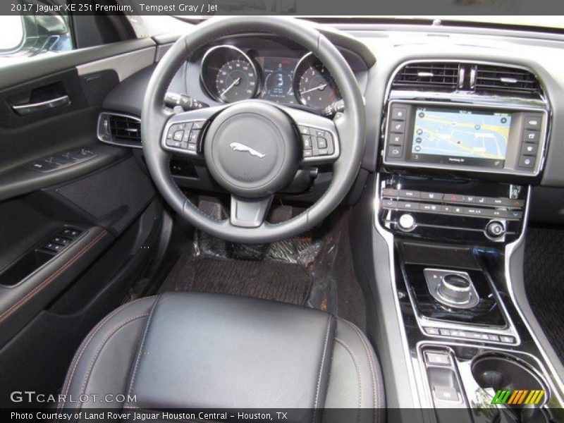 Tempest Gray / Jet 2017 Jaguar XE 25t Premium