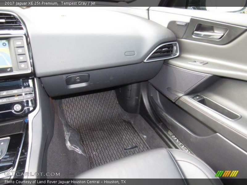 Tempest Gray / Jet 2017 Jaguar XE 25t Premium