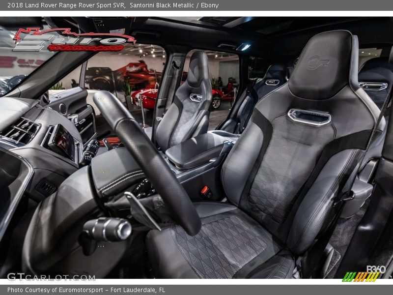 Santorini Black Metallic / Ebony 2018 Land Rover Range Rover Sport SVR