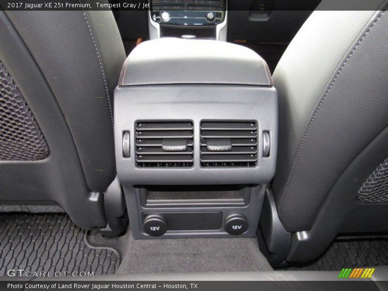 Tempest Gray / Jet 2017 Jaguar XE 25t Premium
