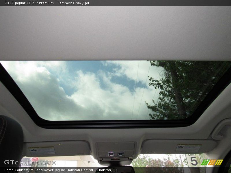 Tempest Gray / Jet 2017 Jaguar XE 25t Premium