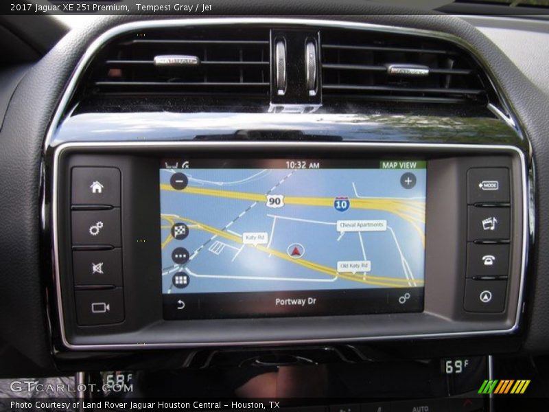 Tempest Gray / Jet 2017 Jaguar XE 25t Premium