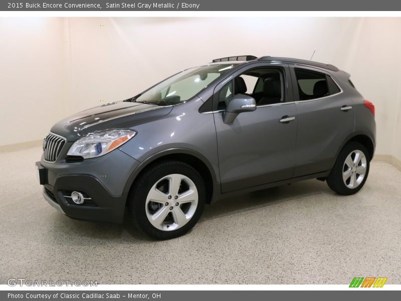 Satin Steel Gray Metallic / Ebony 2015 Buick Encore Convenience