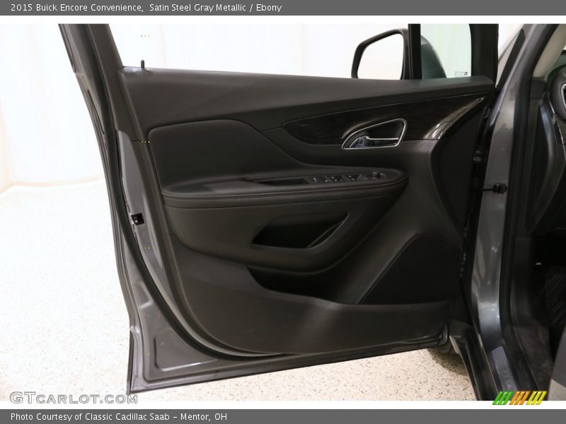 Satin Steel Gray Metallic / Ebony 2015 Buick Encore Convenience