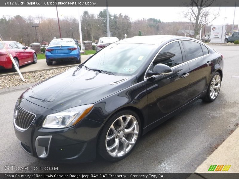 Carbon Black Metallic / Ebony 2012 Buick Regal GS