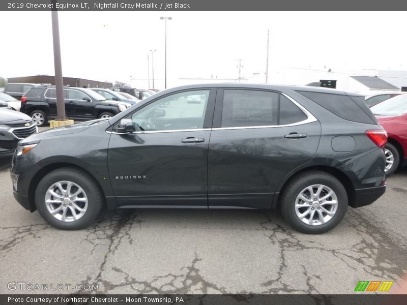 Nightfall Gray Metallic / Jet Black 2019 Chevrolet Equinox LT