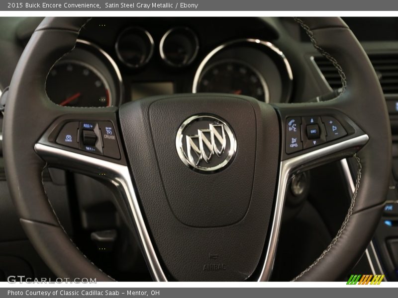 Satin Steel Gray Metallic / Ebony 2015 Buick Encore Convenience