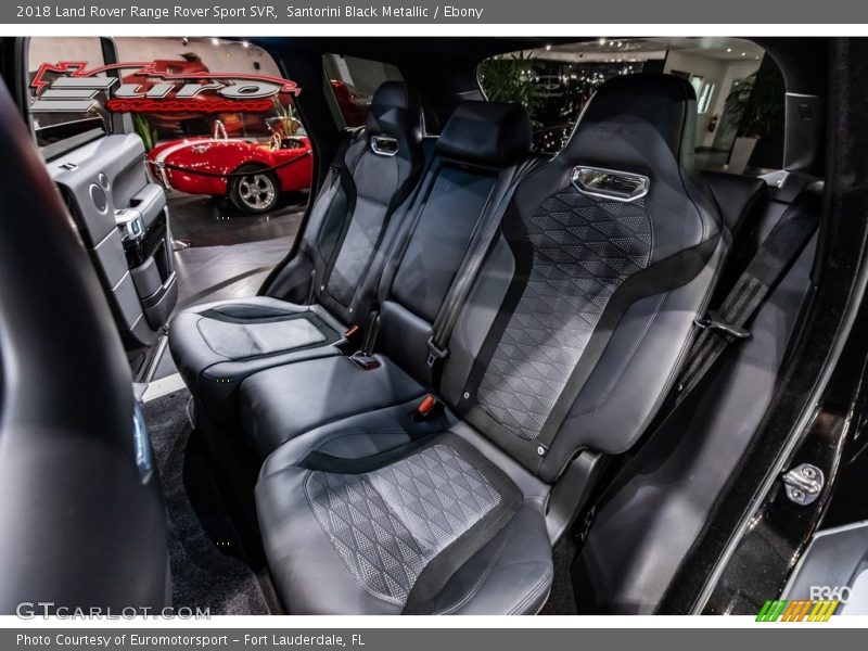 Santorini Black Metallic / Ebony 2018 Land Rover Range Rover Sport SVR