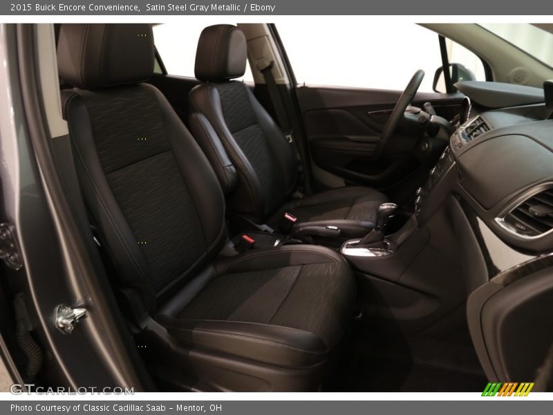 Satin Steel Gray Metallic / Ebony 2015 Buick Encore Convenience