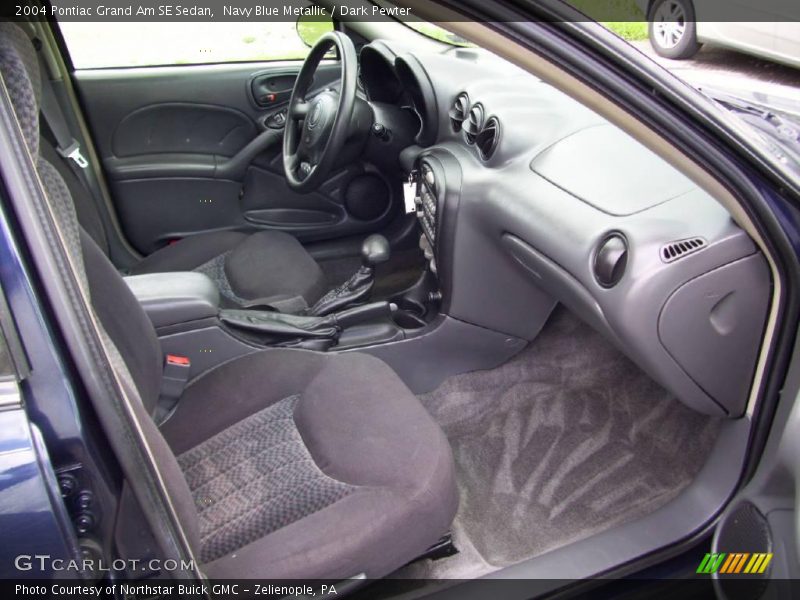 Navy Blue Metallic / Dark Pewter 2004 Pontiac Grand Am SE Sedan
