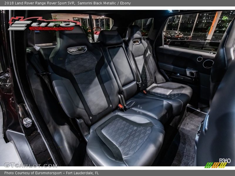 Santorini Black Metallic / Ebony 2018 Land Rover Range Rover Sport SVR