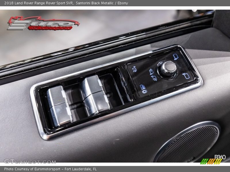 Santorini Black Metallic / Ebony 2018 Land Rover Range Rover Sport SVR