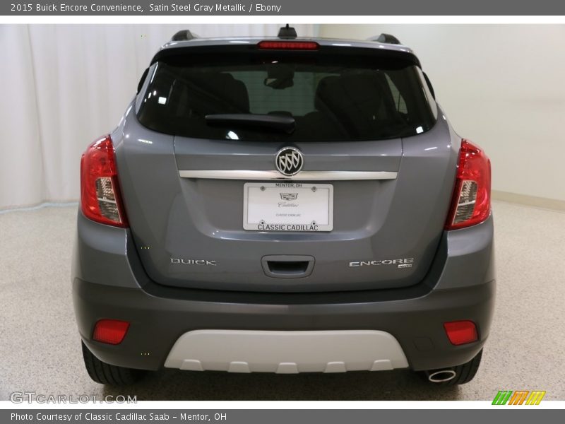 Satin Steel Gray Metallic / Ebony 2015 Buick Encore Convenience