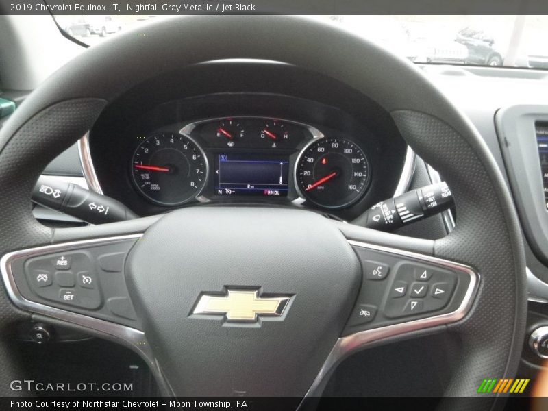 Nightfall Gray Metallic / Jet Black 2019 Chevrolet Equinox LT