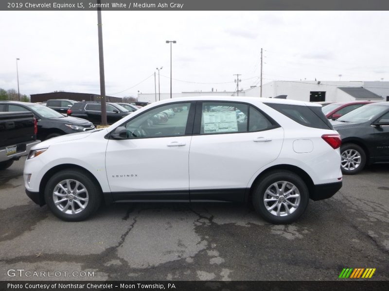 Summit White / Medium Ash Gray 2019 Chevrolet Equinox LS