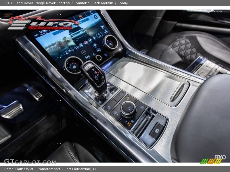 Santorini Black Metallic / Ebony 2018 Land Rover Range Rover Sport SVR