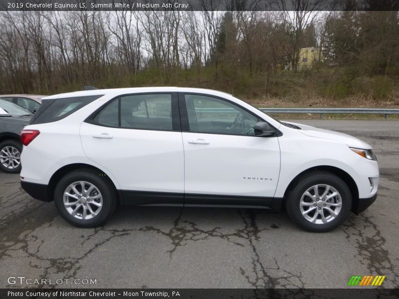 Summit White / Medium Ash Gray 2019 Chevrolet Equinox LS