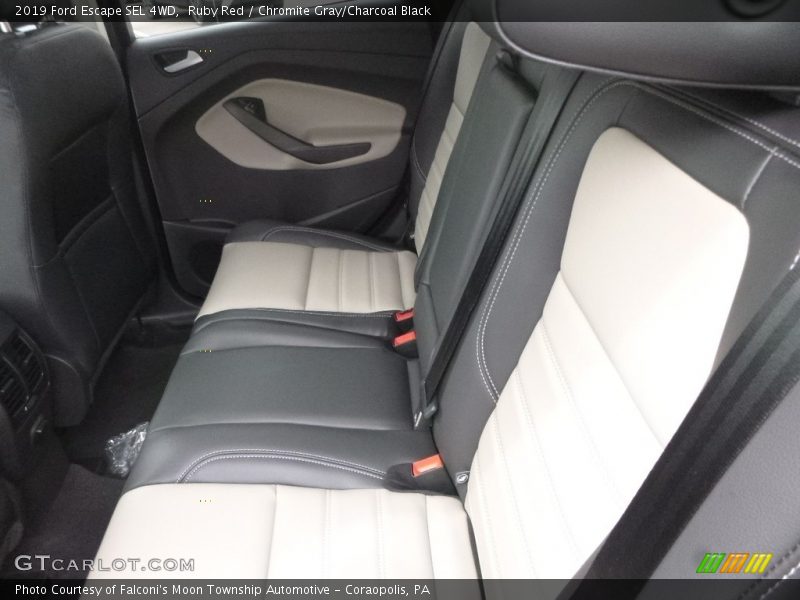 Ruby Red / Chromite Gray/Charcoal Black 2019 Ford Escape SEL 4WD