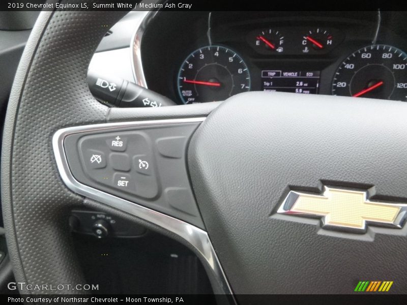 Summit White / Medium Ash Gray 2019 Chevrolet Equinox LS