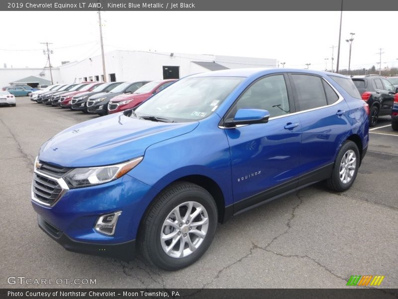 Kinetic Blue Metallic / Jet Black 2019 Chevrolet Equinox LT AWD